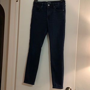 Express fleece lined skinny jeans size 6R